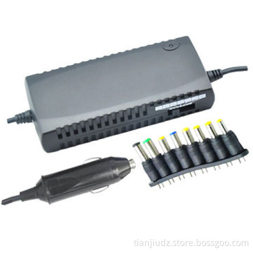 120W High-power Efficient Universal Laptop Car Charger with Manual Voltage
